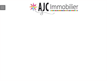 Tablet Screenshot of ajcimmobilier.eu
